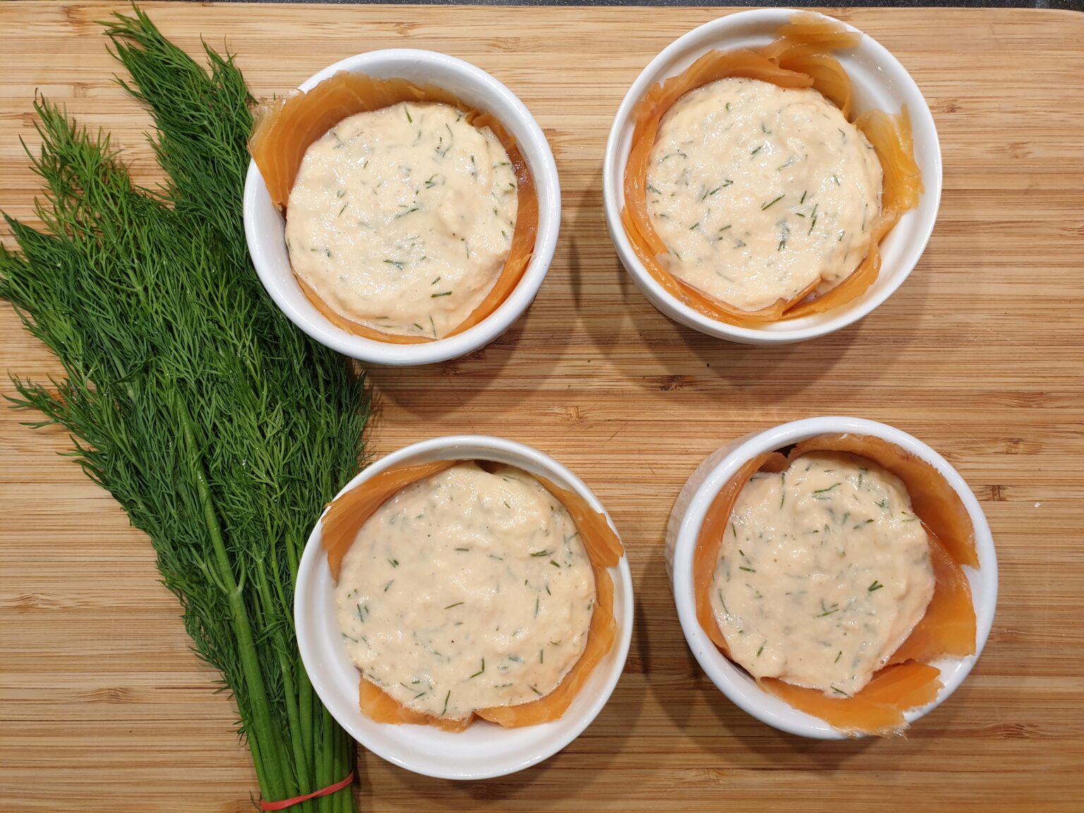 Timbale aux deux saumons Papilles à l'affût