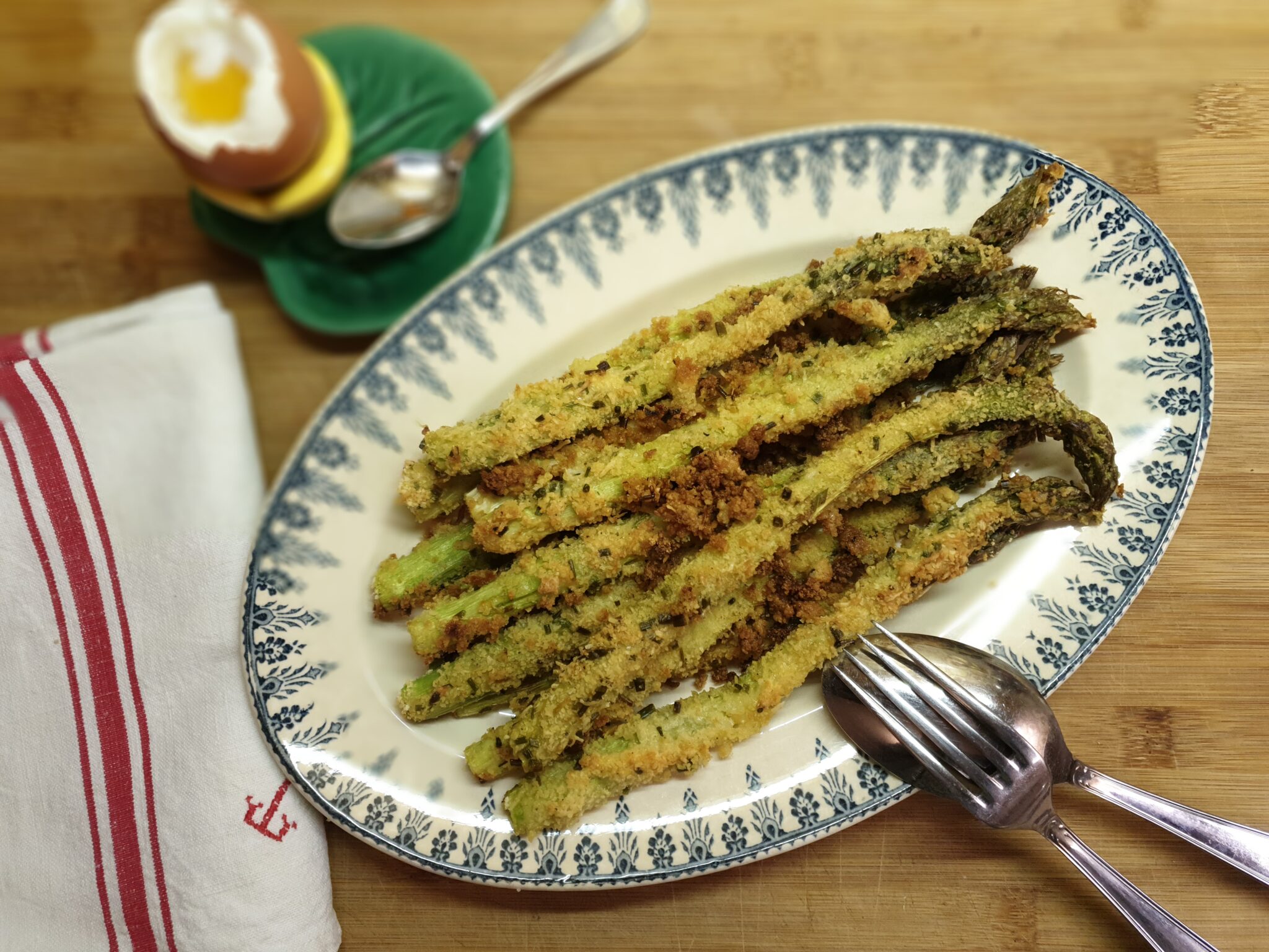 Asperges panées au four | Papilles à l'affût